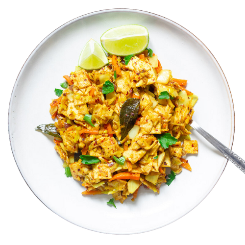 Kottu roti vegetarisch